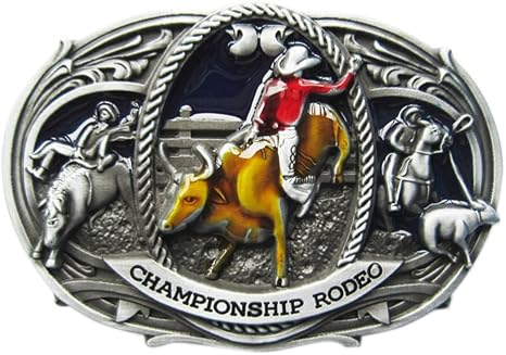 Vintage Enamel Western Rodeo 