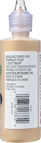 Miniatura 10 de Tulip pintura en relieve para tela 4 onzas