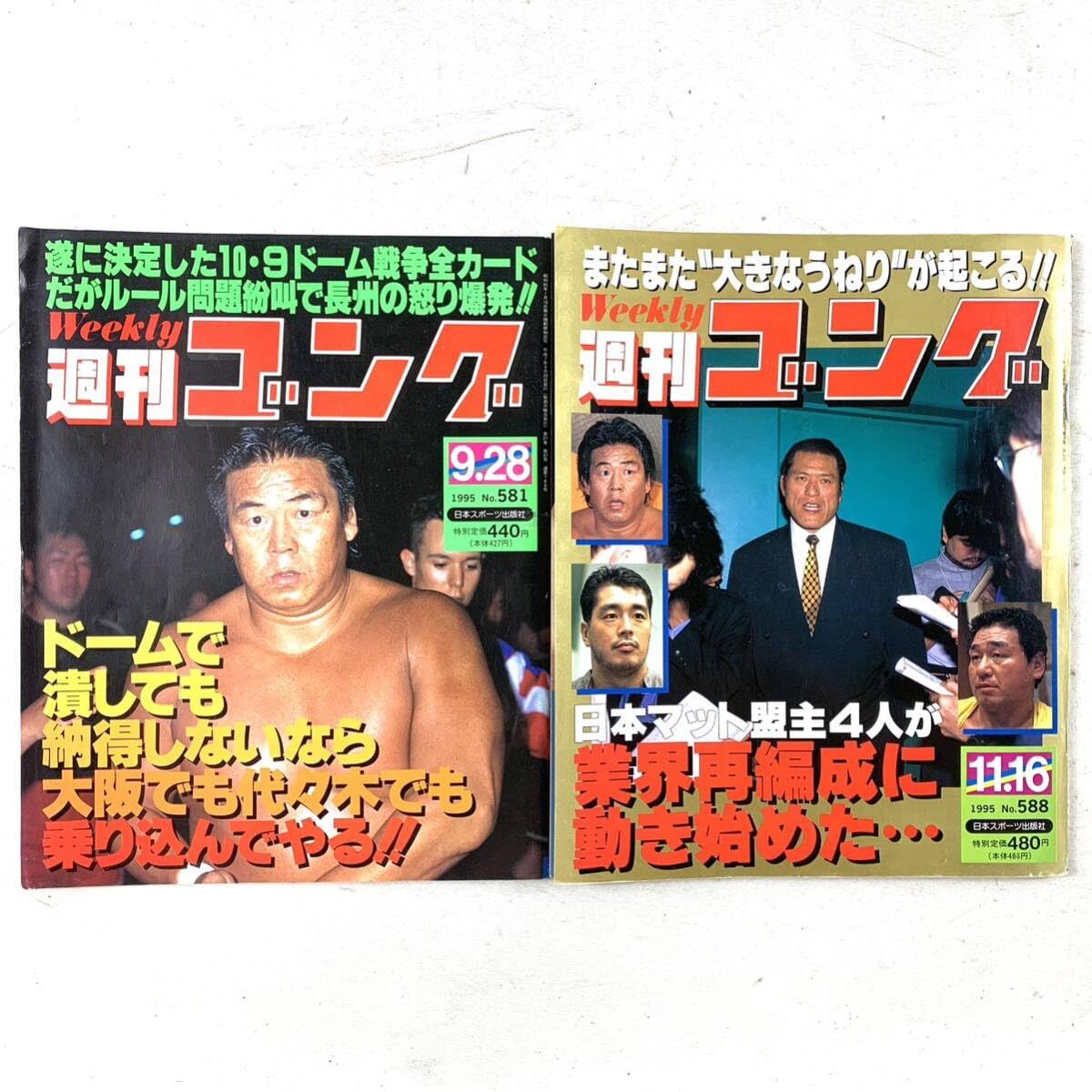 ゴングプロレス34冊セット