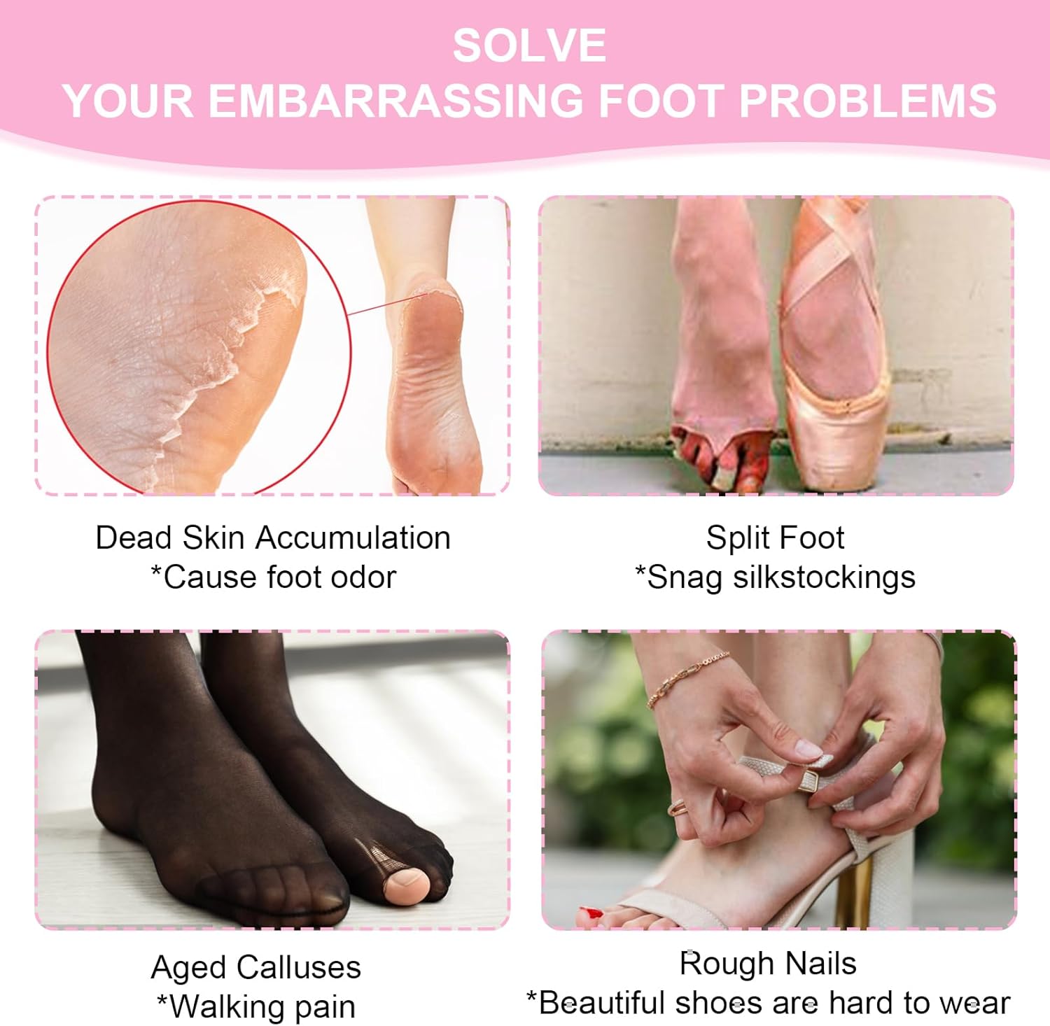 12 Pieces Pedicures Replacement Heads, Replacement Roller Refill Heads Compatible with Electric Foot File Callus Remover Pedicure Tools for Feet (Black, Gray, Pink) - Image 6