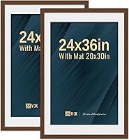 Vista 38 de VCK Paquete de 2 portarretratos de 8 x 10 pulgadas, roble natural, madera de alta gama con vidrio templado, para fotos de 5 x 7 pulgadas
