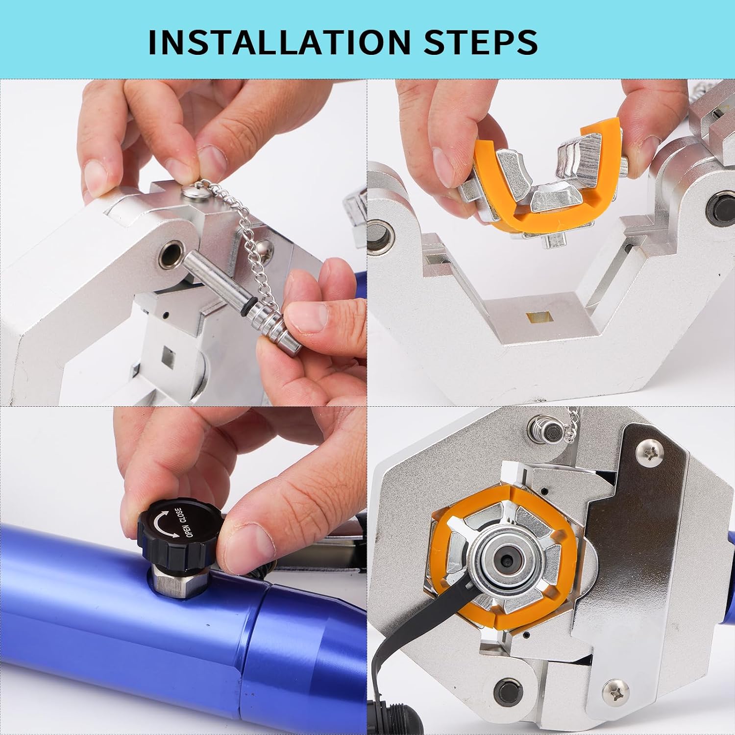 Hydraulic AC Hose Crimper Hydra-Krimp 71500 Manual AC Hose Crimper Kit