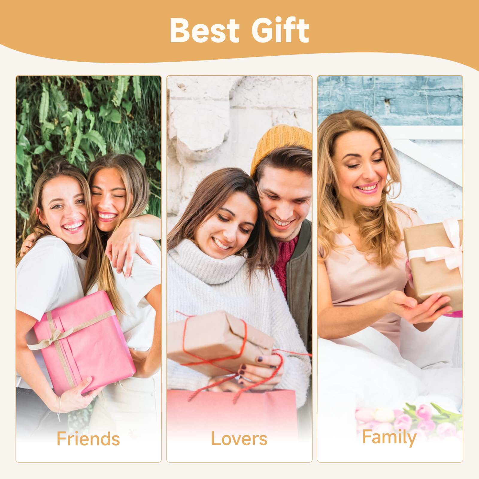 Orifesio Borsa trasparente, kit fai da te per realizzare tote in PVC, borsa da trasporto trasparente, set di borse fai da te, accessori per borse regalo fatte a mano (D)