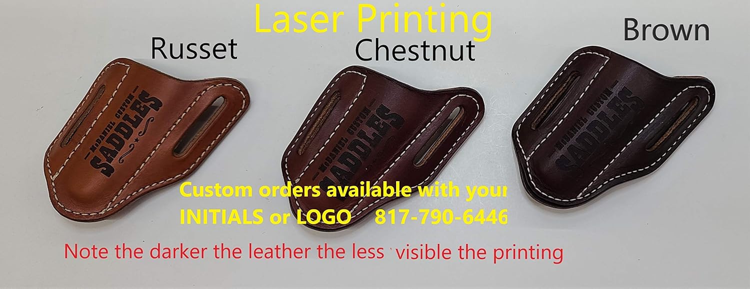 Folding Hunter Leather Knife Sheath