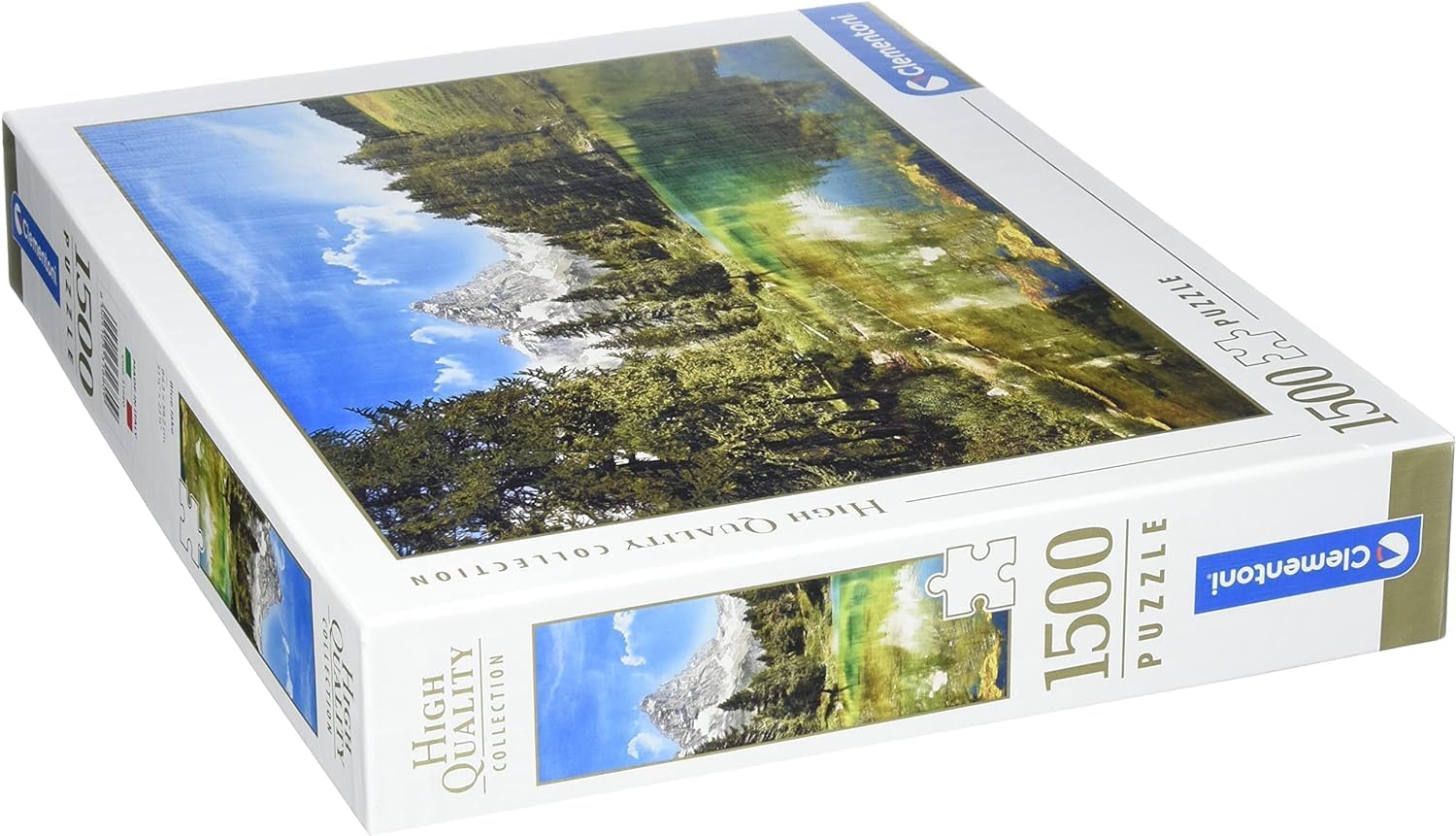 Clementoni - 31680 - Collection - The Blue Lake - 1500 Pieces, Multi Colour