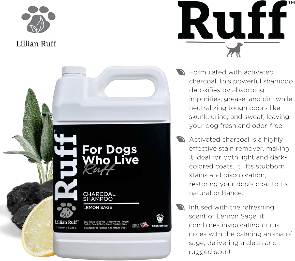 Kuro-Neko Deep Cleanse Charcoal Pet Shampoo view 4