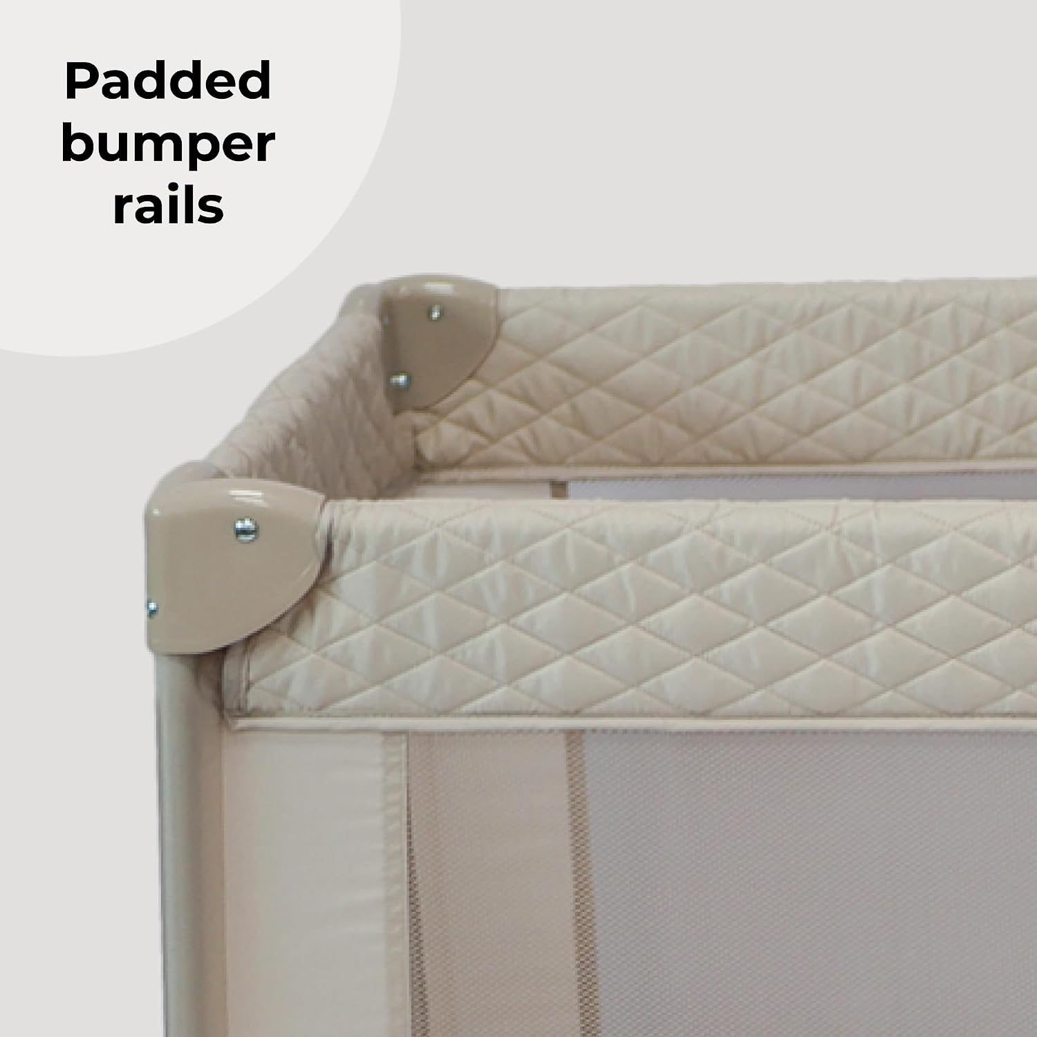 MBTC1 Travel Cot from Birth to 15kg - Ivory thumbnail 6