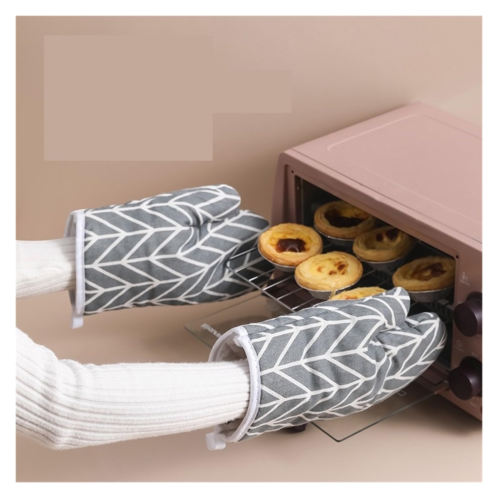 1 Paire De Gants Anti-brûlure for Four À Micro-Ondes pour Cuisine