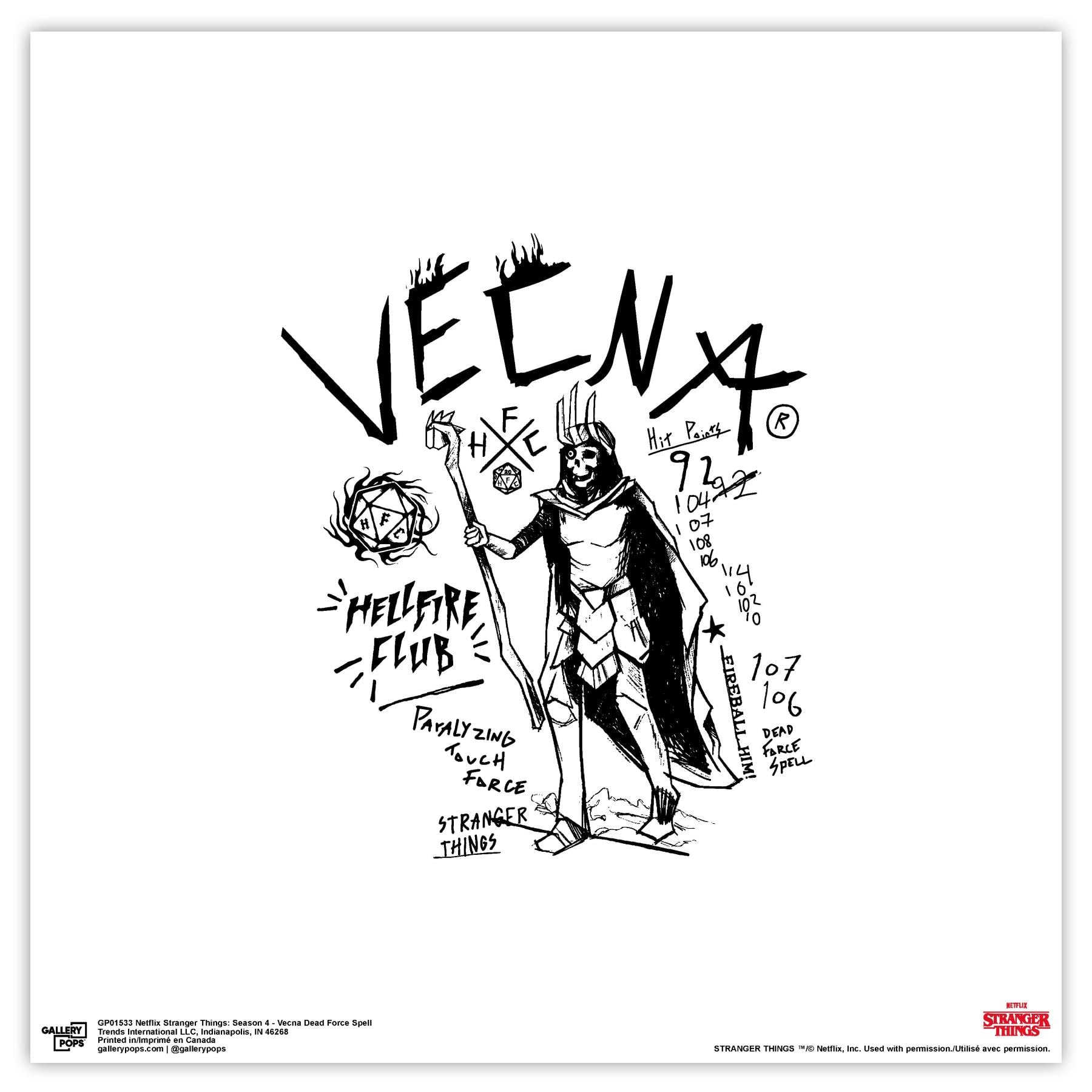 Amazon.com: Gallery Pops Netflix Stranger Things: Season 4 - Vecna