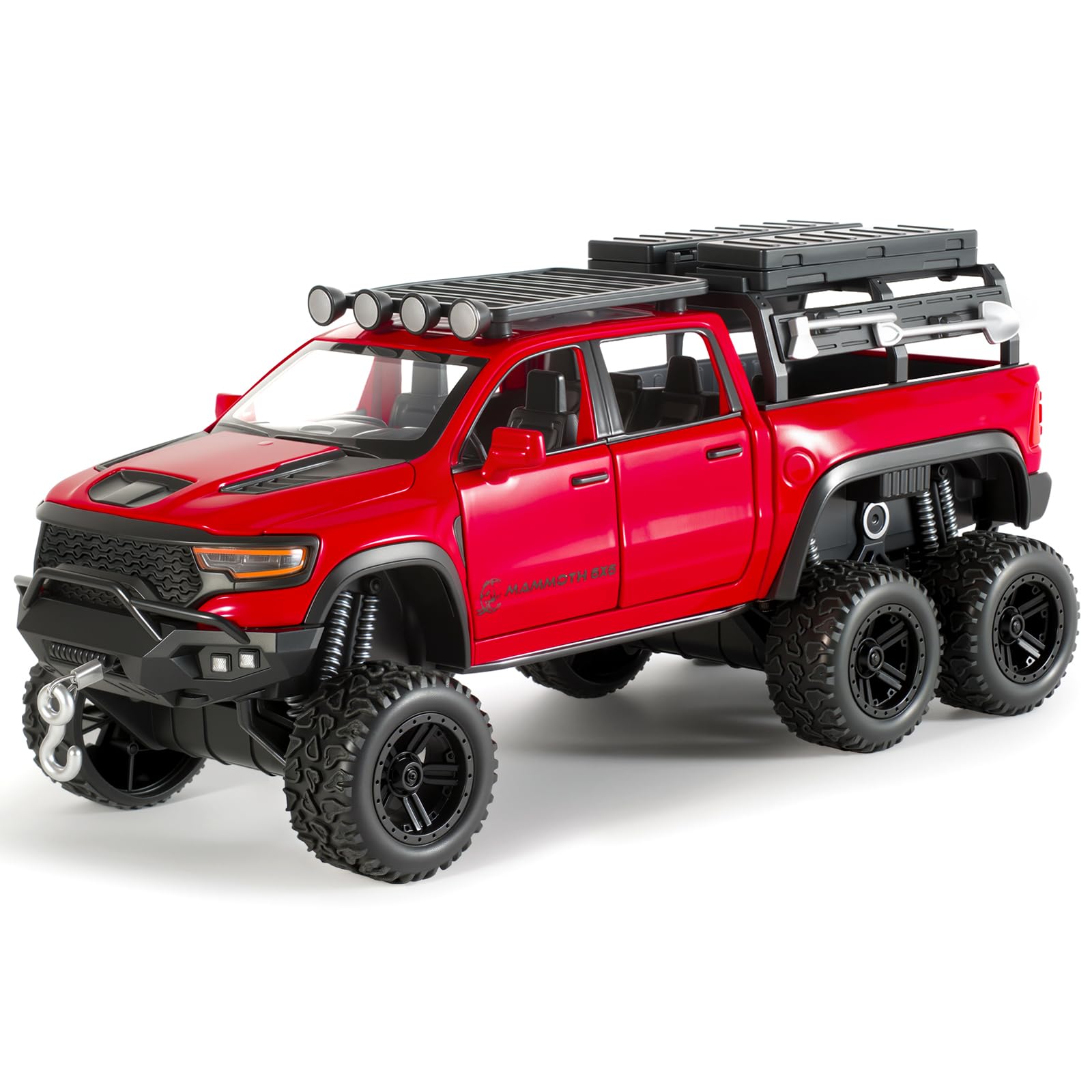 Toy Trucks for Boys 1/32 Diecast Trucks Metal Mammoth Model Truck Toy