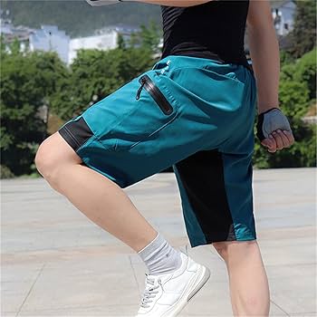 Amazon.co.jp: サイクリングショーツ パッド入り 男性用 MTB