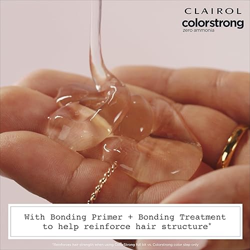 Miniatura 9 de Clairol - Tinte permanente para el cabello ColorStrong sin amoníaco, 6.1 castaño ceniza claro, color Machu Picchu, paquete de 1 unidad