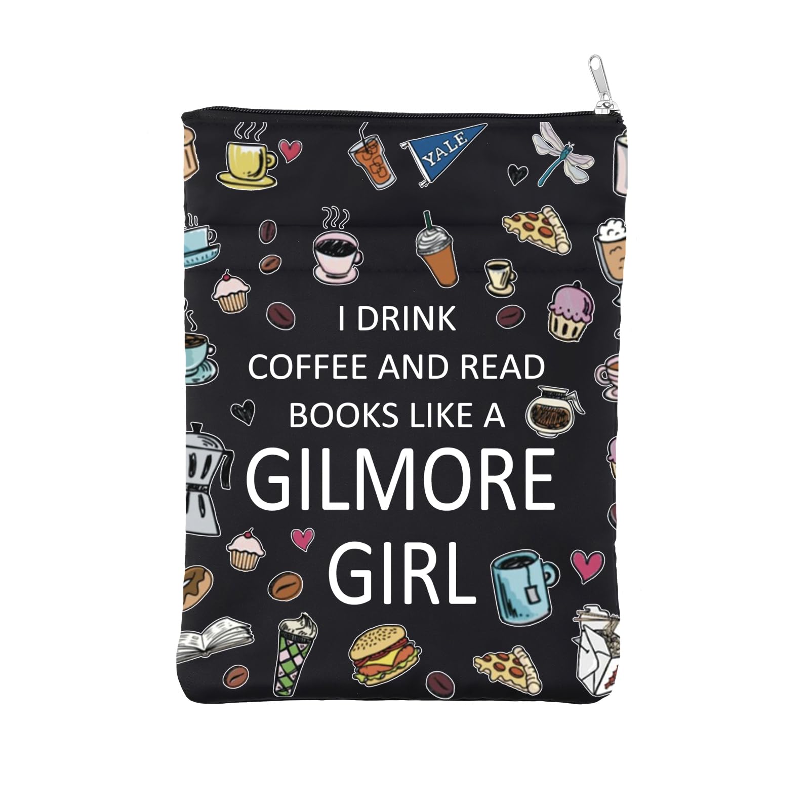 Luke's Diner Book Sleeve – Copertina per libro ispirata a Gilmore Girls, regalo per amanti del caffè