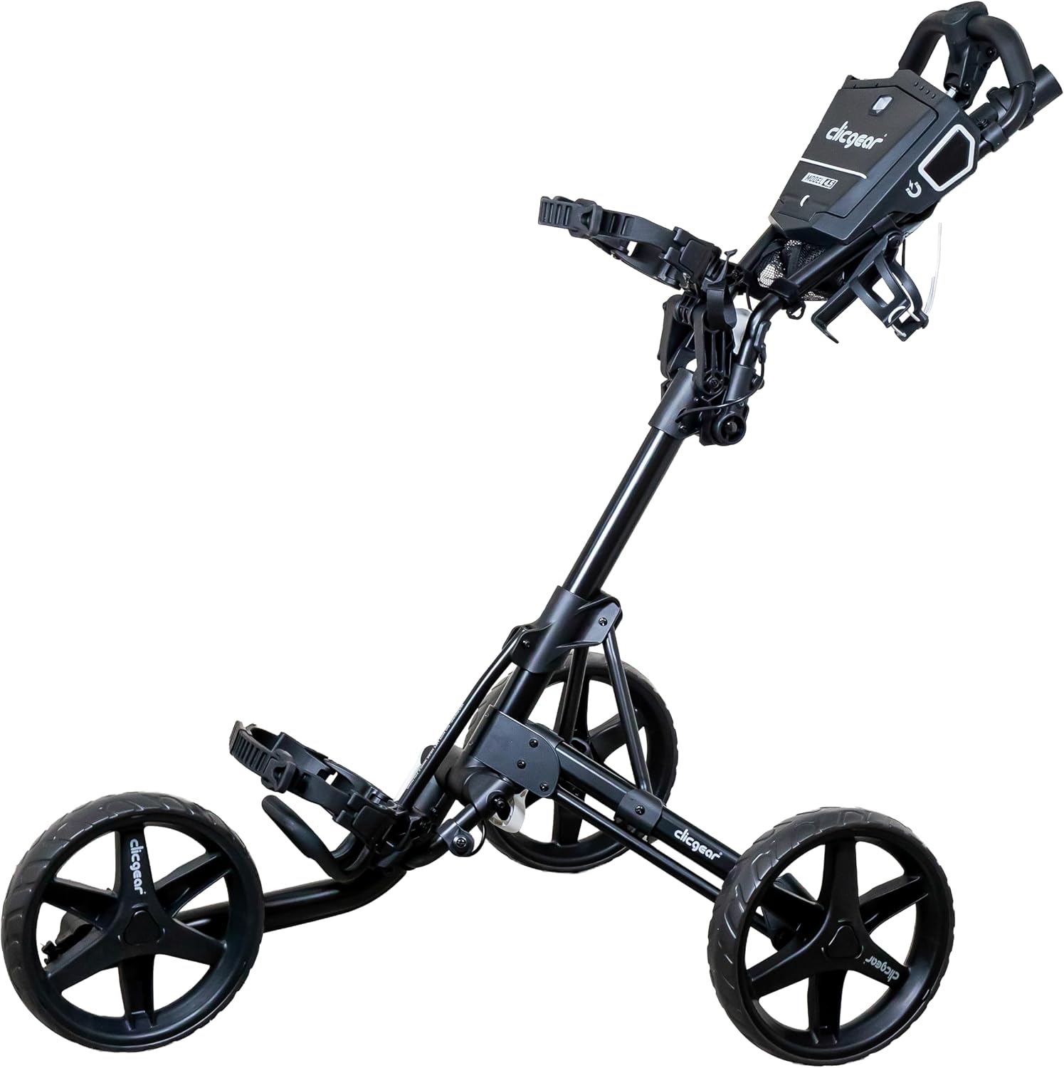 Clicgear Model 4.5 Golf Push Cart, Premium 3-Wheel Foldable Walking Golf Cart