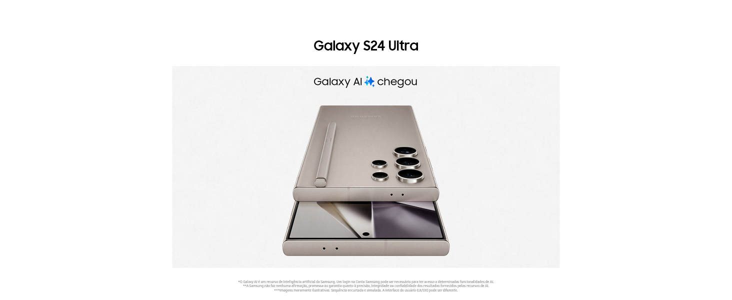 Smartphone Samsung Galaxy S24 Ultra, Galaxy AI, Selfie de