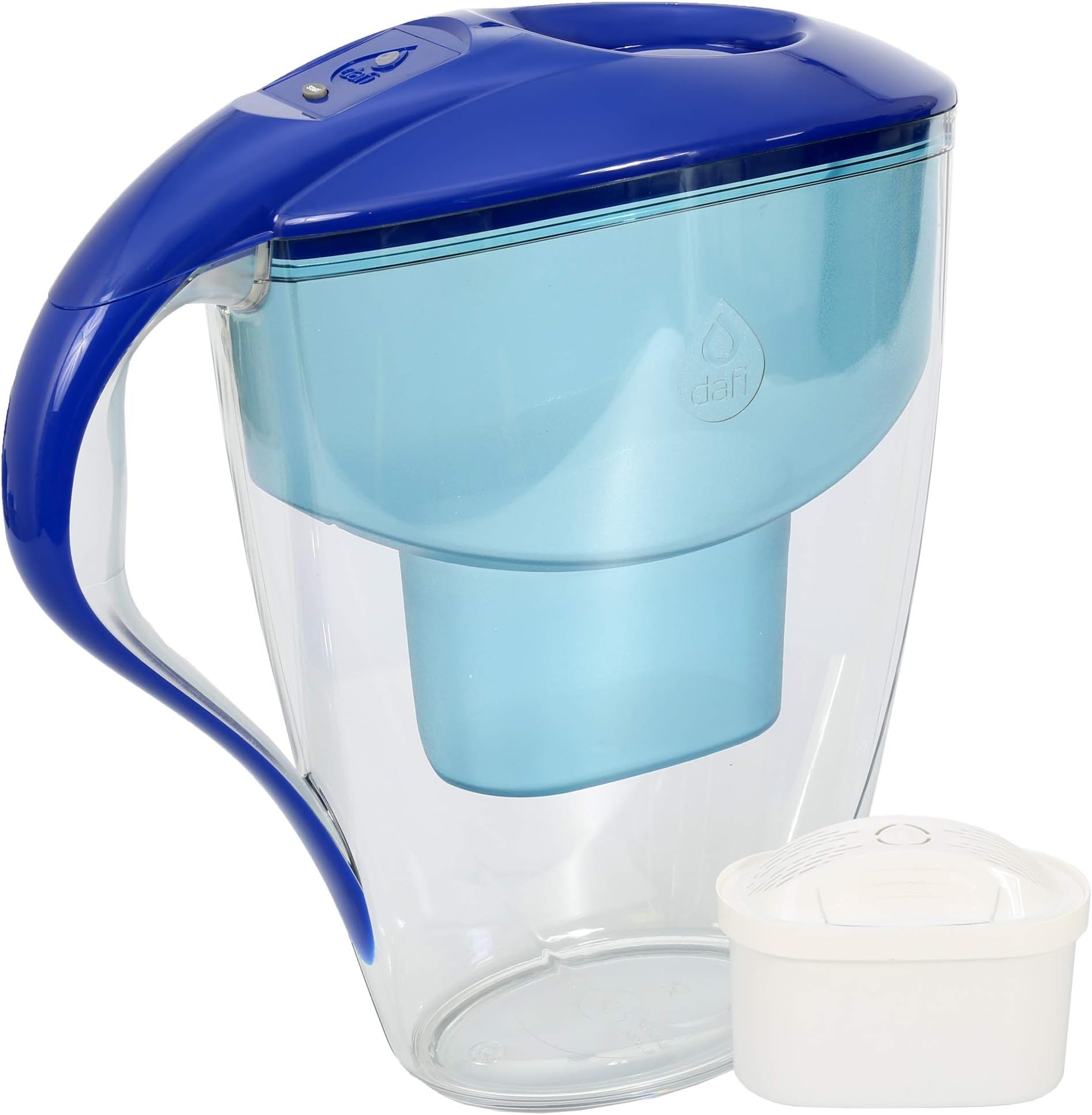 Water Filter Jug Dafi Astra Unimax 3.0L LED with Free Filter Cartridge - Blue