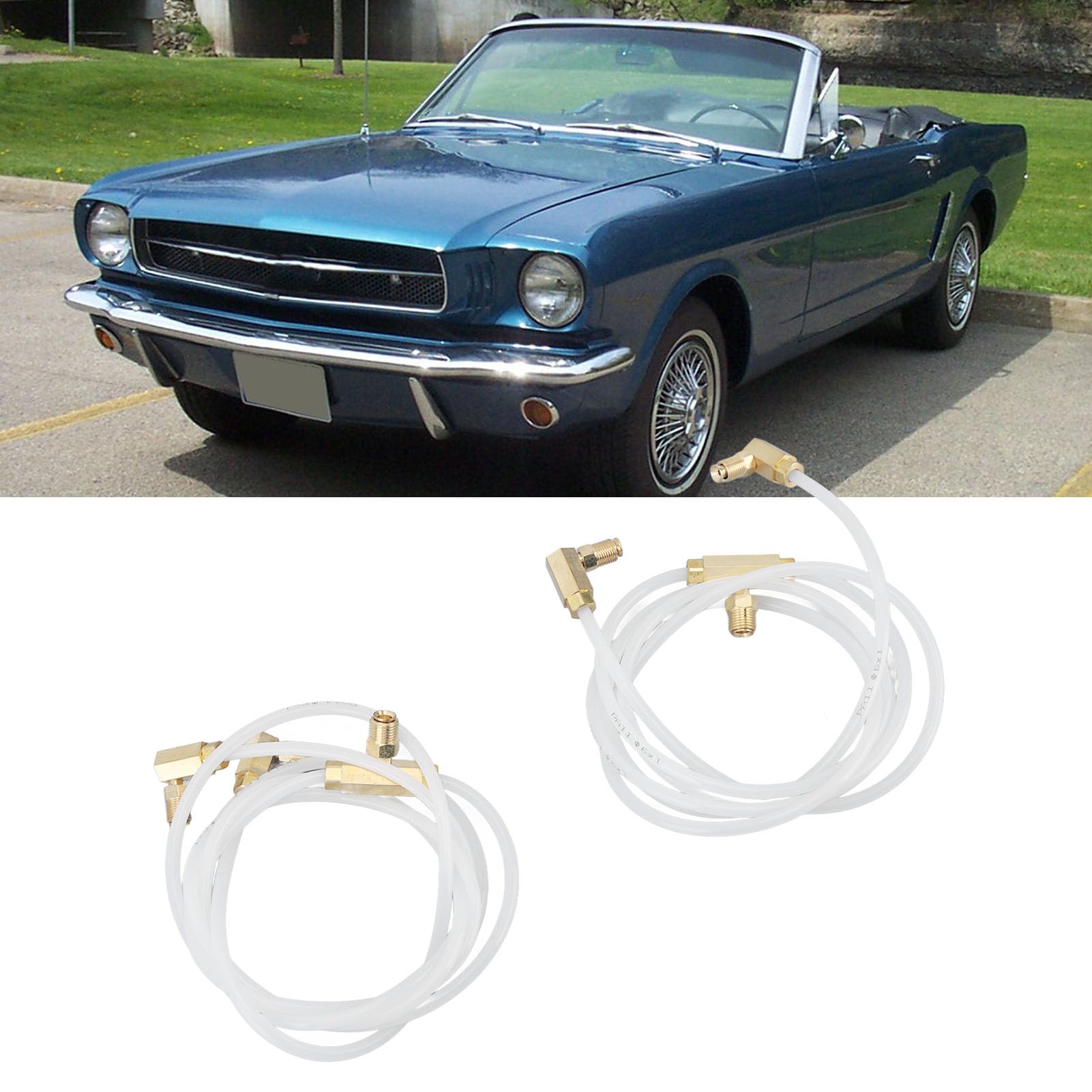 TOPINCN Mangueras de Fluido Hidráulico Power Top Duraderas para Chevelle 1964-1972 Transferencia de Fluido Suave para Mecánicos de Automóviles