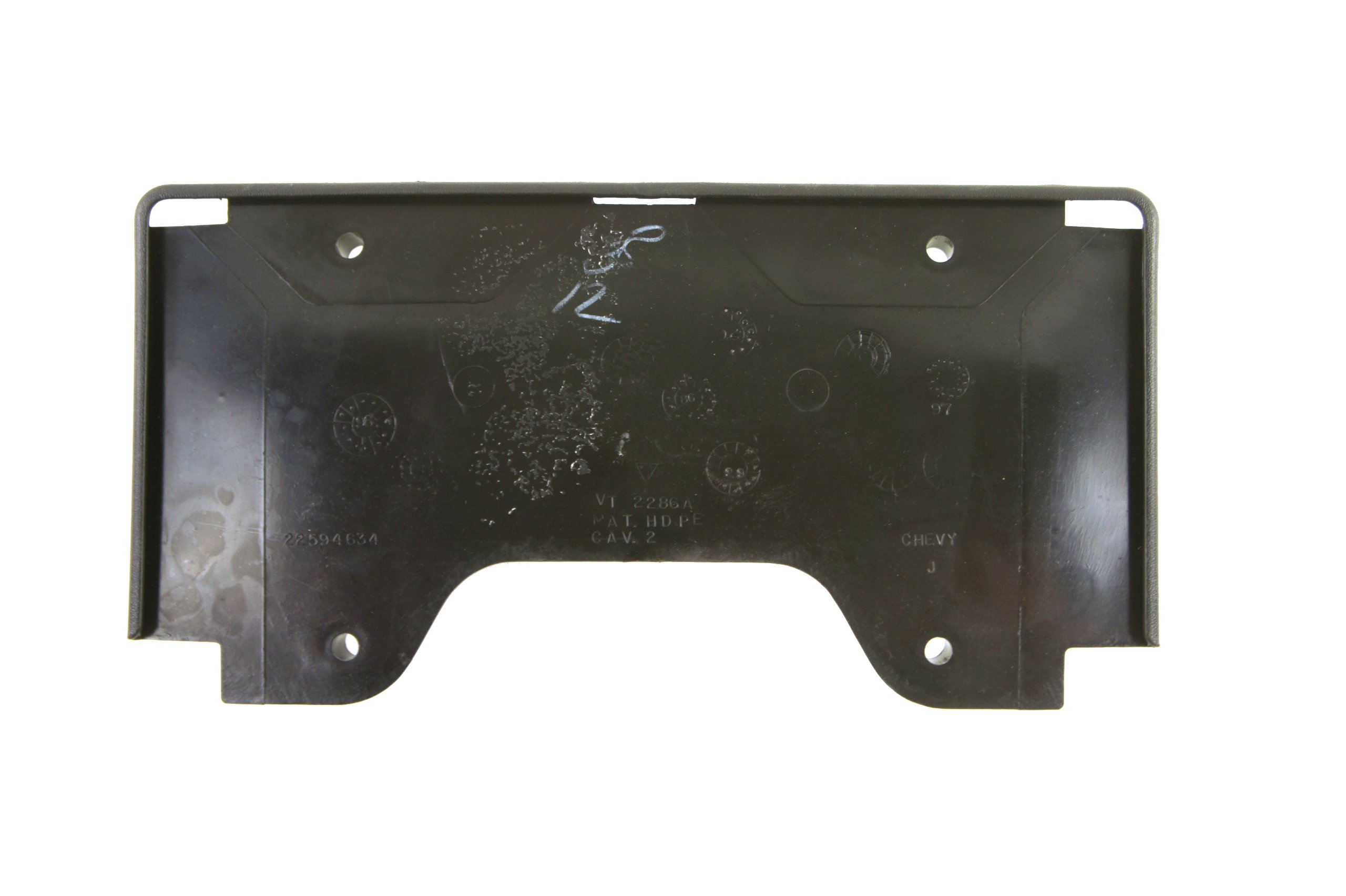 Amazon.com: Genuine GM Parts 22594634 Front Bumper License Bracket 