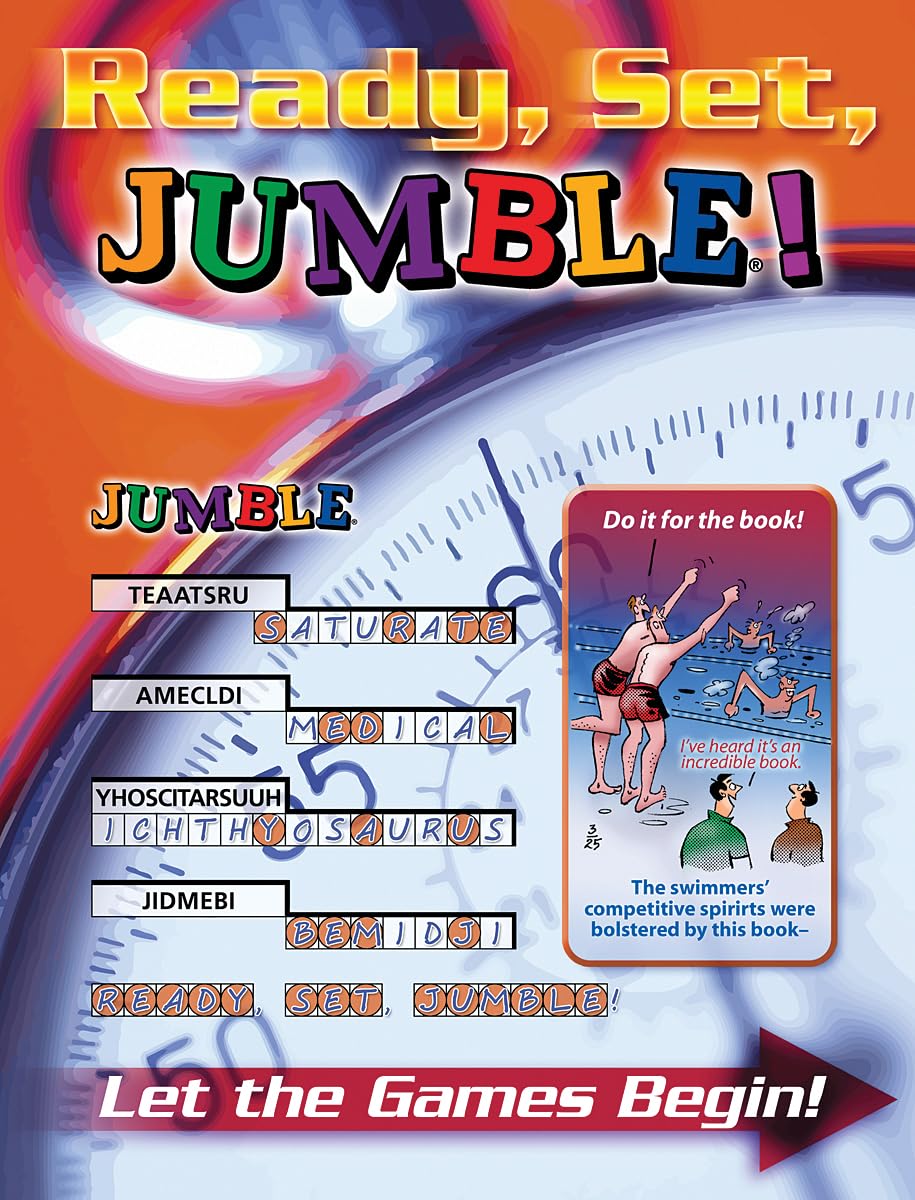 Ready, Set, Jumble! Let the Games Begin! Buy Online at Best Price in