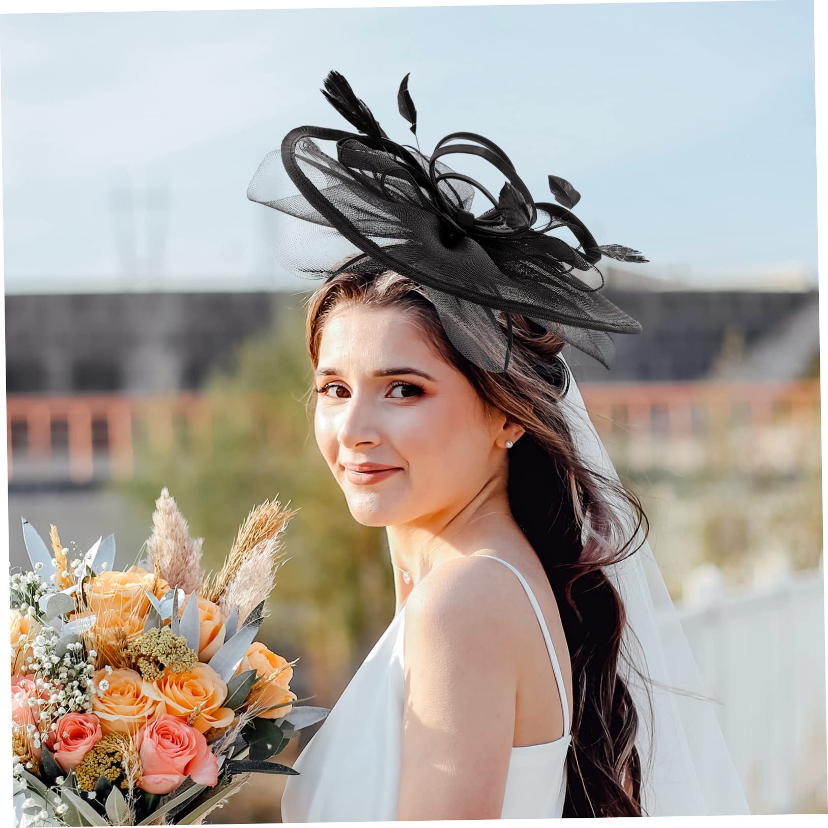 FRCOLOR Lot De 2 Bandeaux Festifs En Maille Pour Mariage Fête Thé Soirée Dansante Pour Femmes