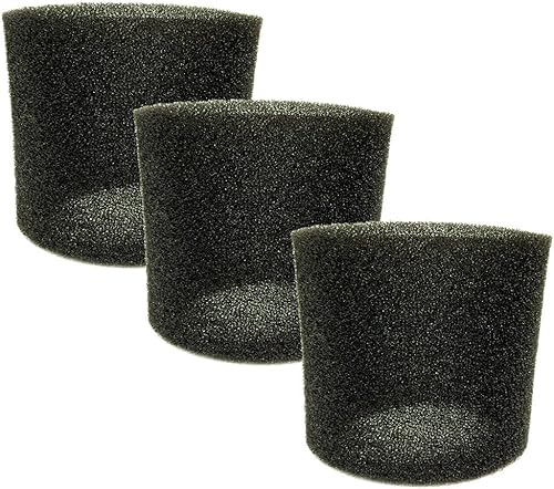 EnviroCare Filtro de espuma de repuesto diseñado para adaptarse a aspiradoras húmedassecas Shop-Vac de 5 galones y superiores, tipo R 90585 9058500