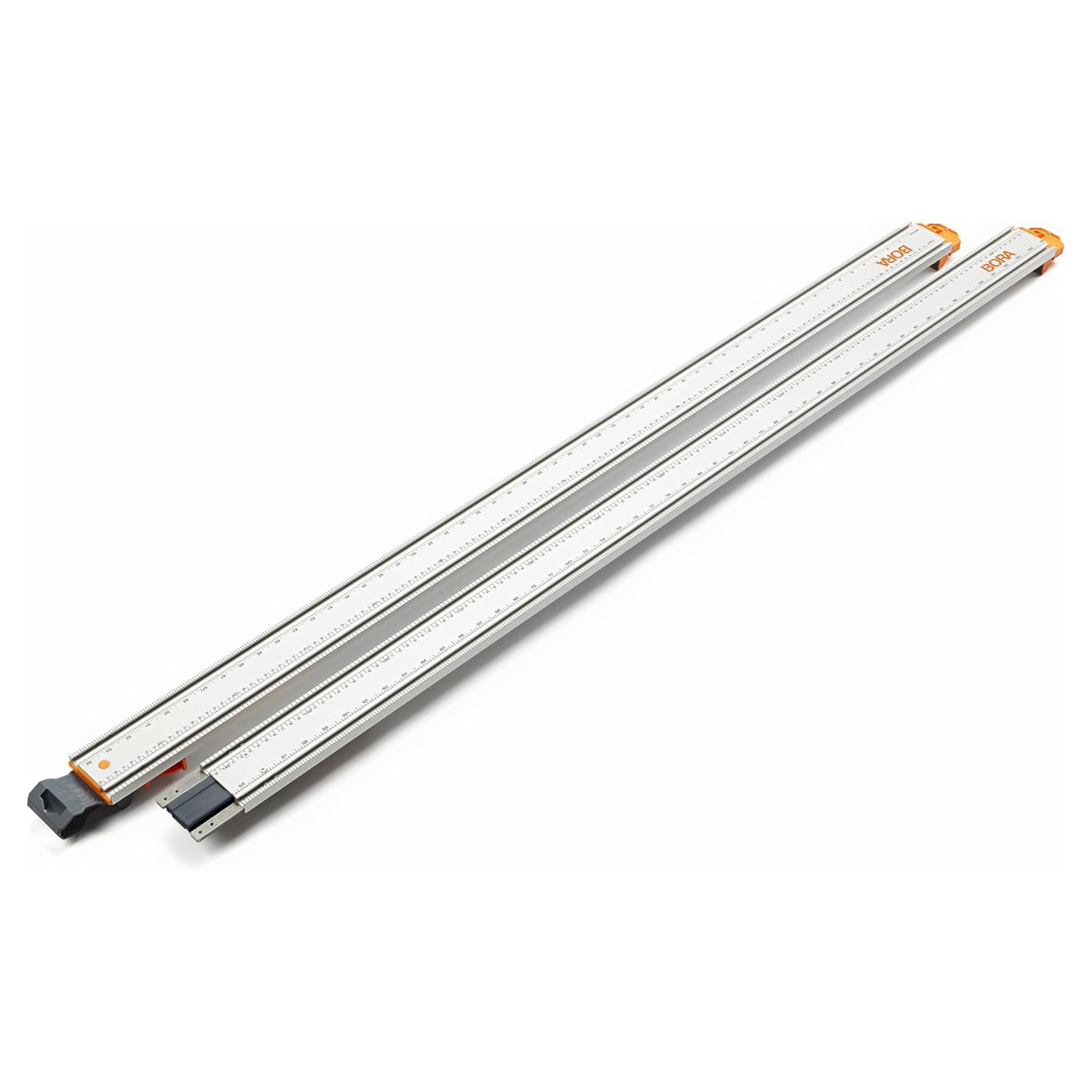 BORA NGX Clamp Edge 546100 – Guida di Taglio Dritta 2438 mm (96") per Sega Circolare, Tagli Precisi su Pannelli, Sistema Quick Connect