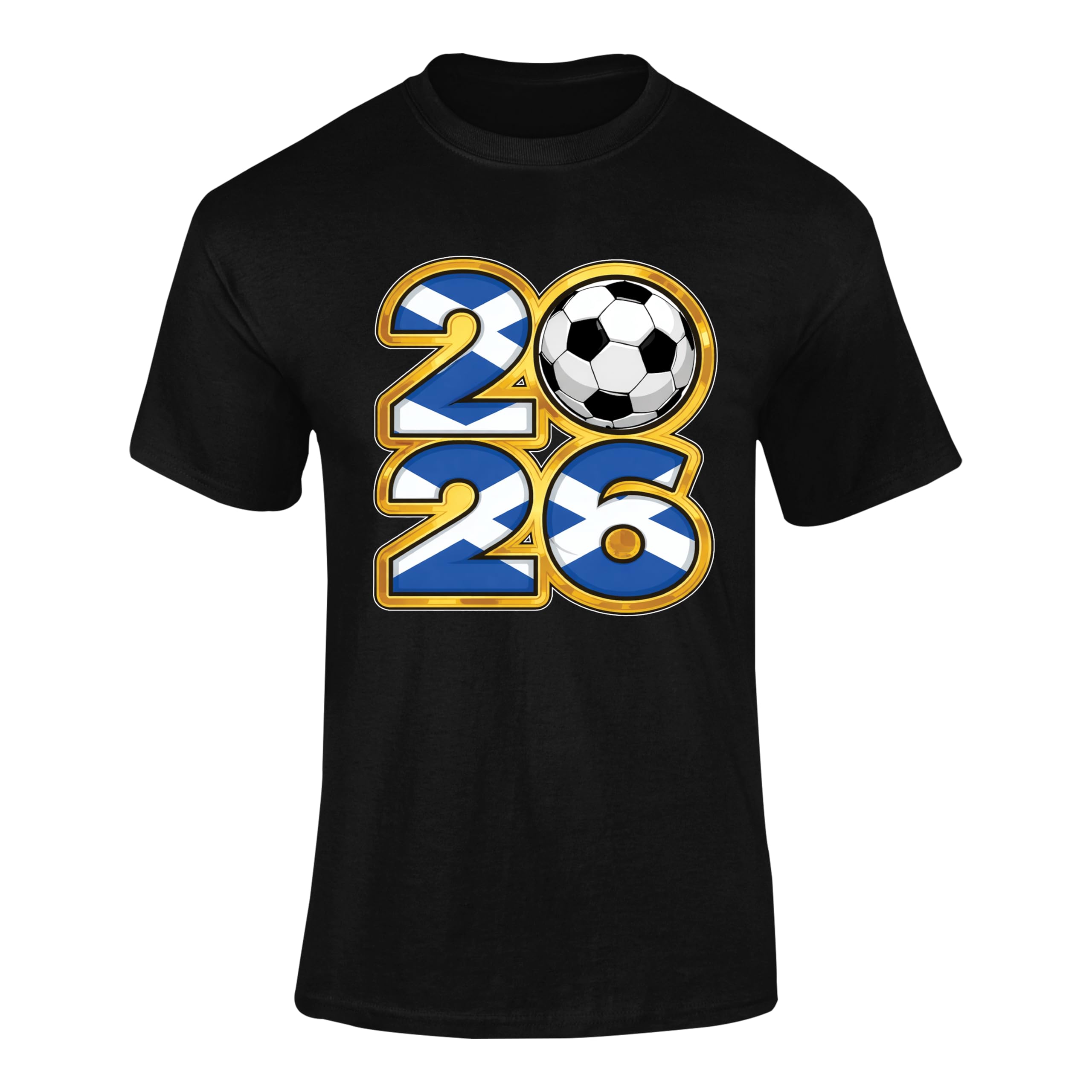 Scotland Football Shirt Kids World Cup 2026 Boys Girls T Shirt 3BXL — image 1