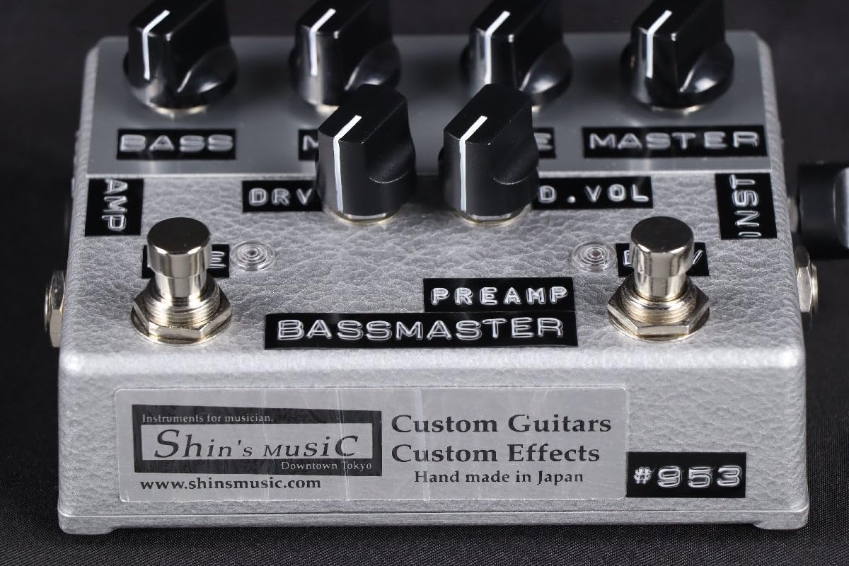 Amazon.co.jp: Shin's Music/BMP-1 Bass Master Preamp ベース