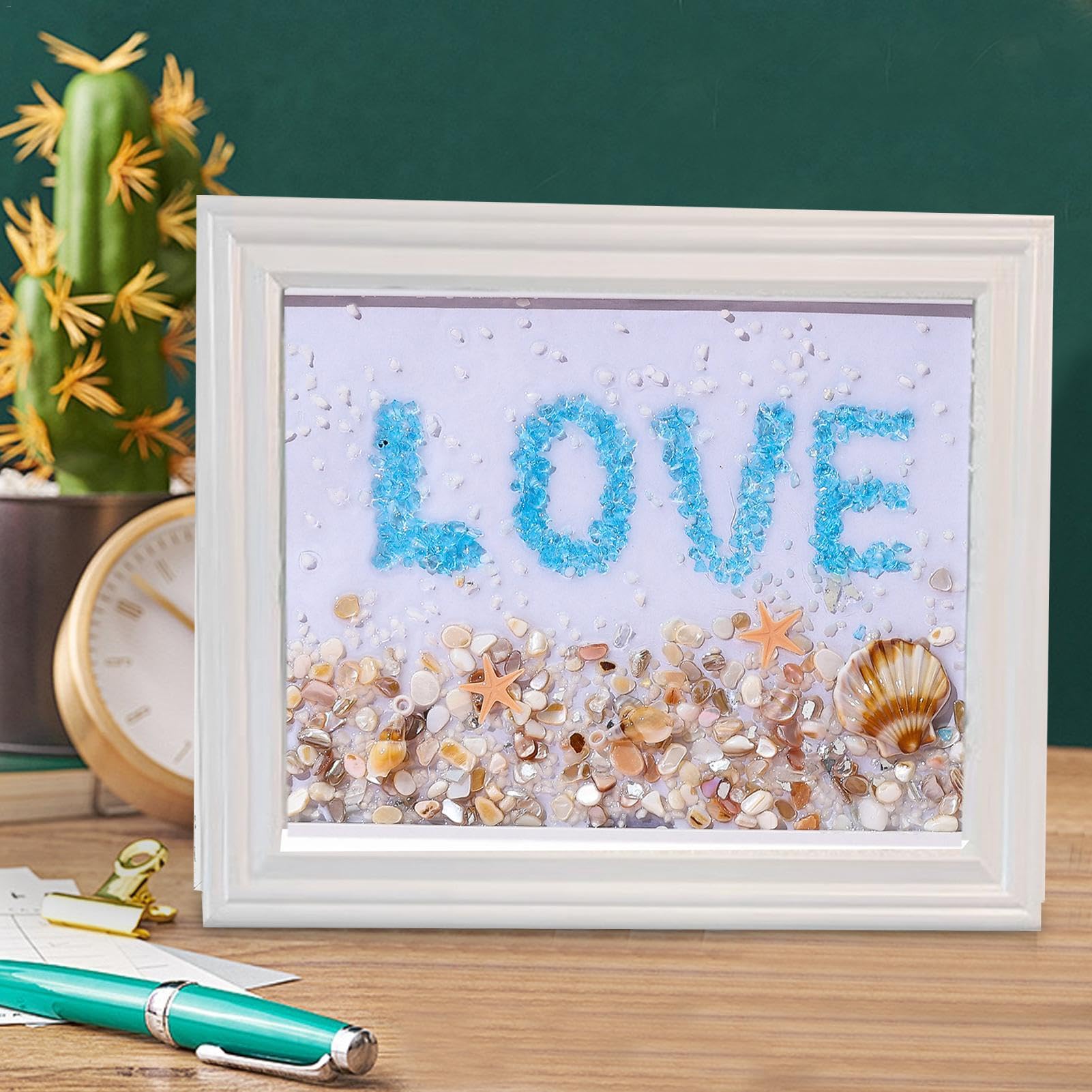 ＊シーグラスアート セット＊ Amazon.co.jp: シーグラスアートキット |シーグラスアートワーク