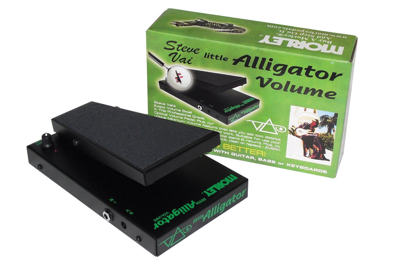 Morley PLA Steve Vai Little Alligator Optical Volume Pedal