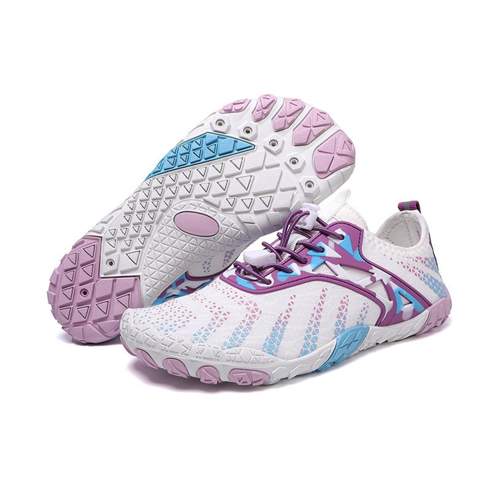 Generisch Damen Schuhe Damen Wassersportschuhe mit Löchern für Outdoor Wandern Schwimmen Strandaktivitäten