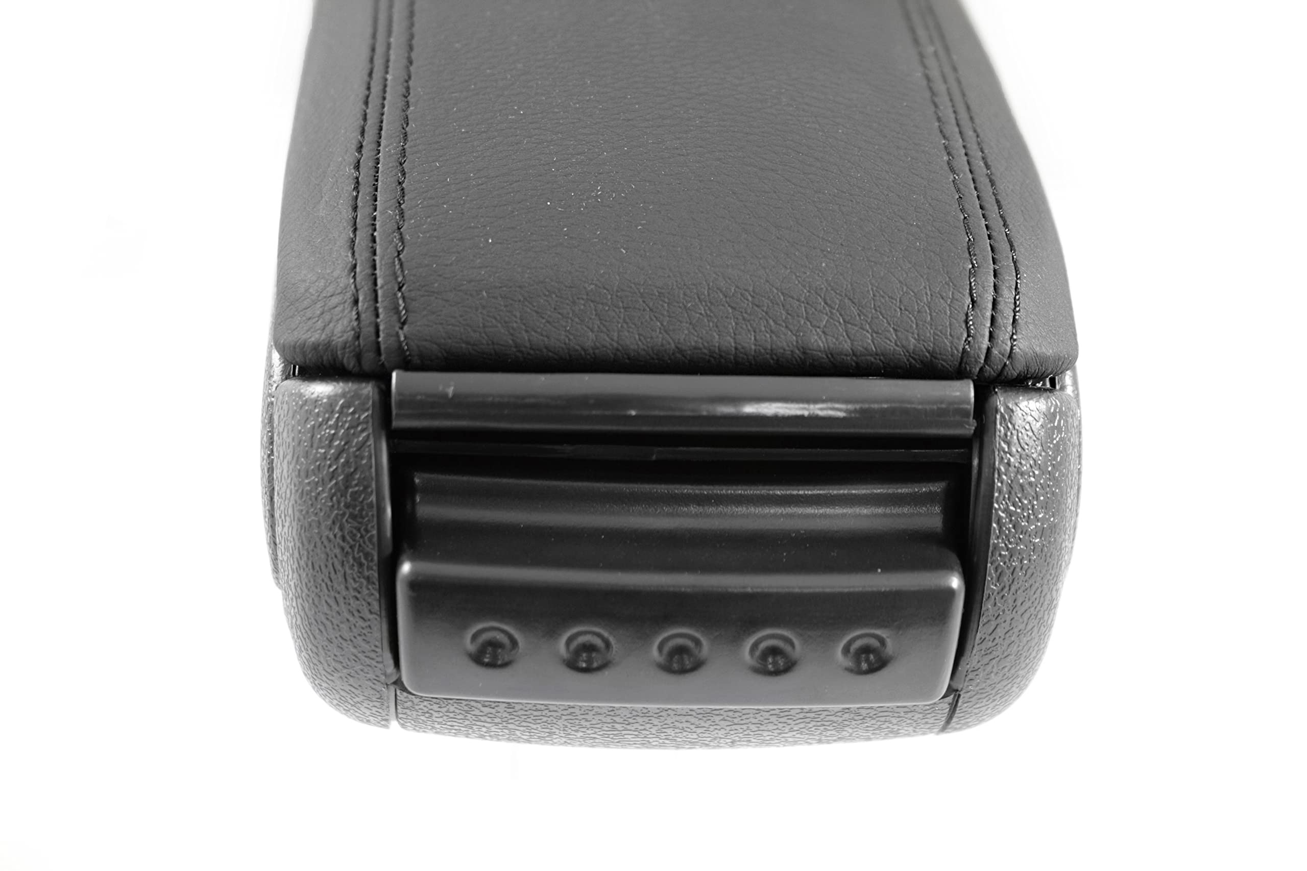 Armlehne Mittelarmlehne Konsole Mittelkonsole Aufbewahrungsbox Schwarz Leder Für I20 2015 -