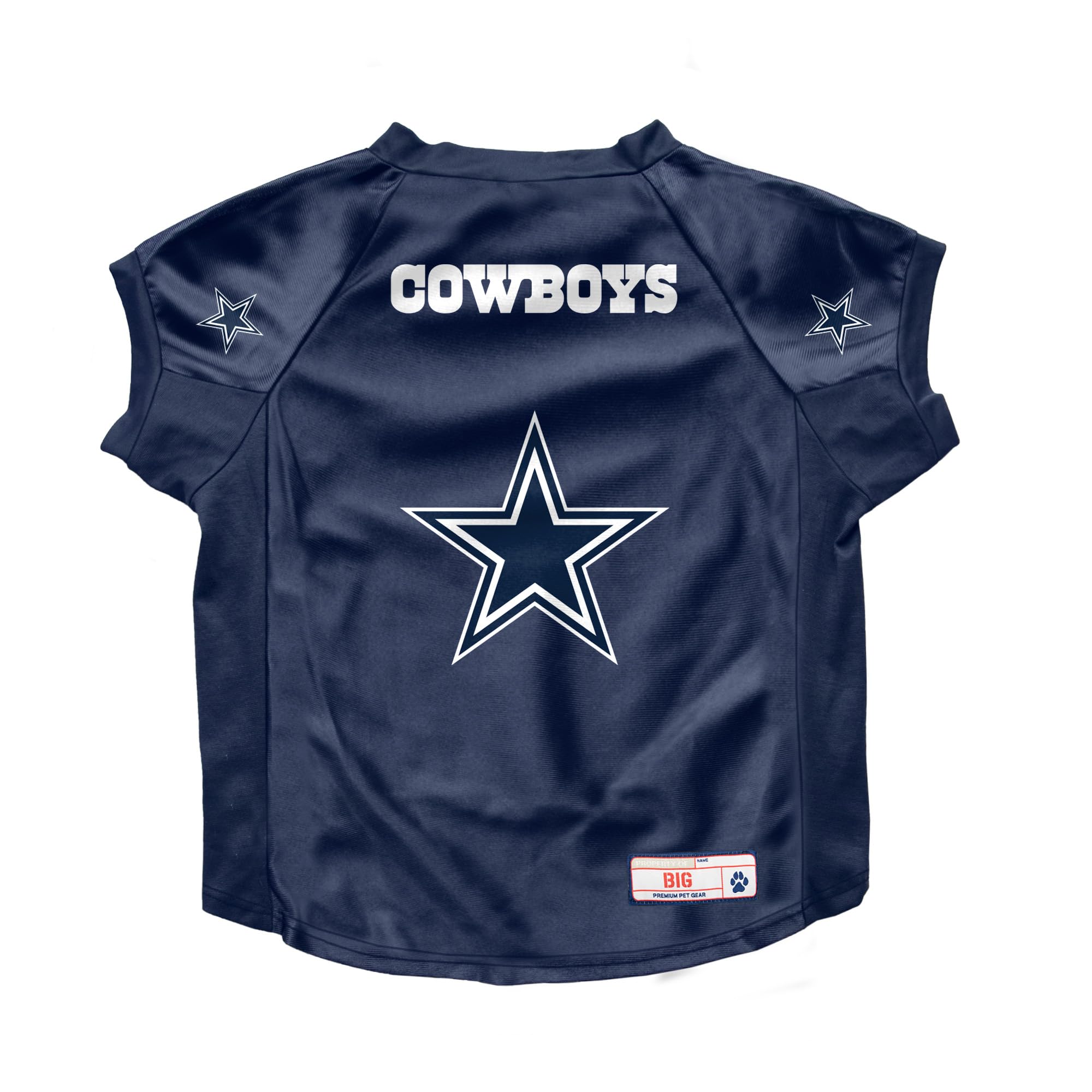 Littlearth Dallas Cowboys NFL Stretch Pet Jerseys for Big Dogs