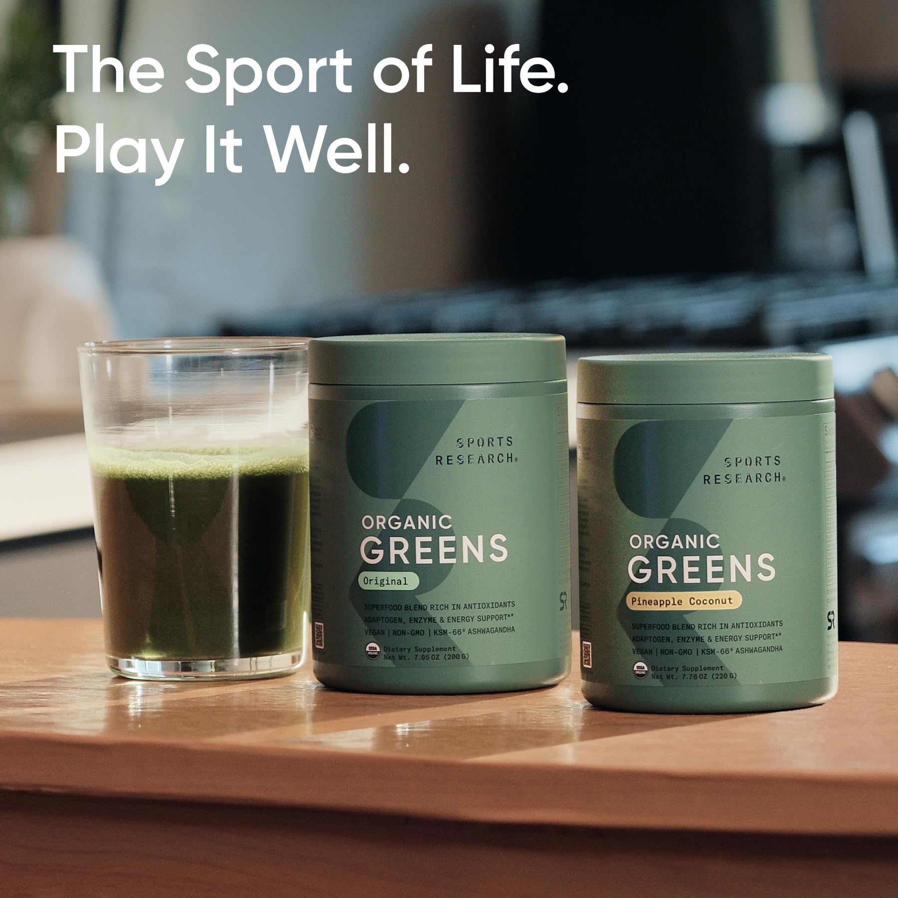 Sports Research® Organic Greens Powder, 7.05oz (Natural Flavor) — Amazon image 6