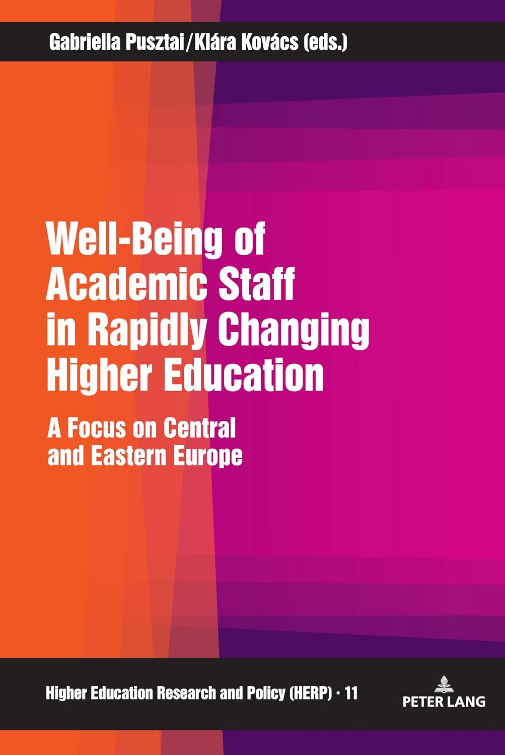 Well-Being of Academic Staff in Rapidly Changing Higher Education: A Focus on Central and Eastern Europe (Higher Education Research and Policy Book 11)      1st Edition, Kindle Edition