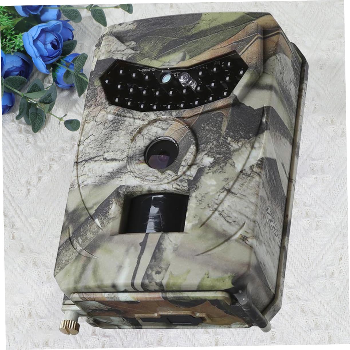 TOYANDONA Caméra de Chasse Détection Pir 110° 1080p 26 LED IR Étanche Ip56 Vision Nocturne Infrarouge Plastique Solide pour Surveillance Extérieure et Sécurité de Ferme
