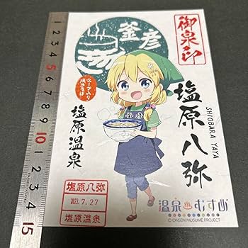 Amazon.co.jp: 御泉印 ミニクリアファイル付 塩原八弥 塩原