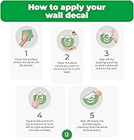 Vista 8 de EGD Decoración de pared personalizada con texto en inglés "I Name The Little Prince & Fox", calcomanías de pared con nombre personalizado