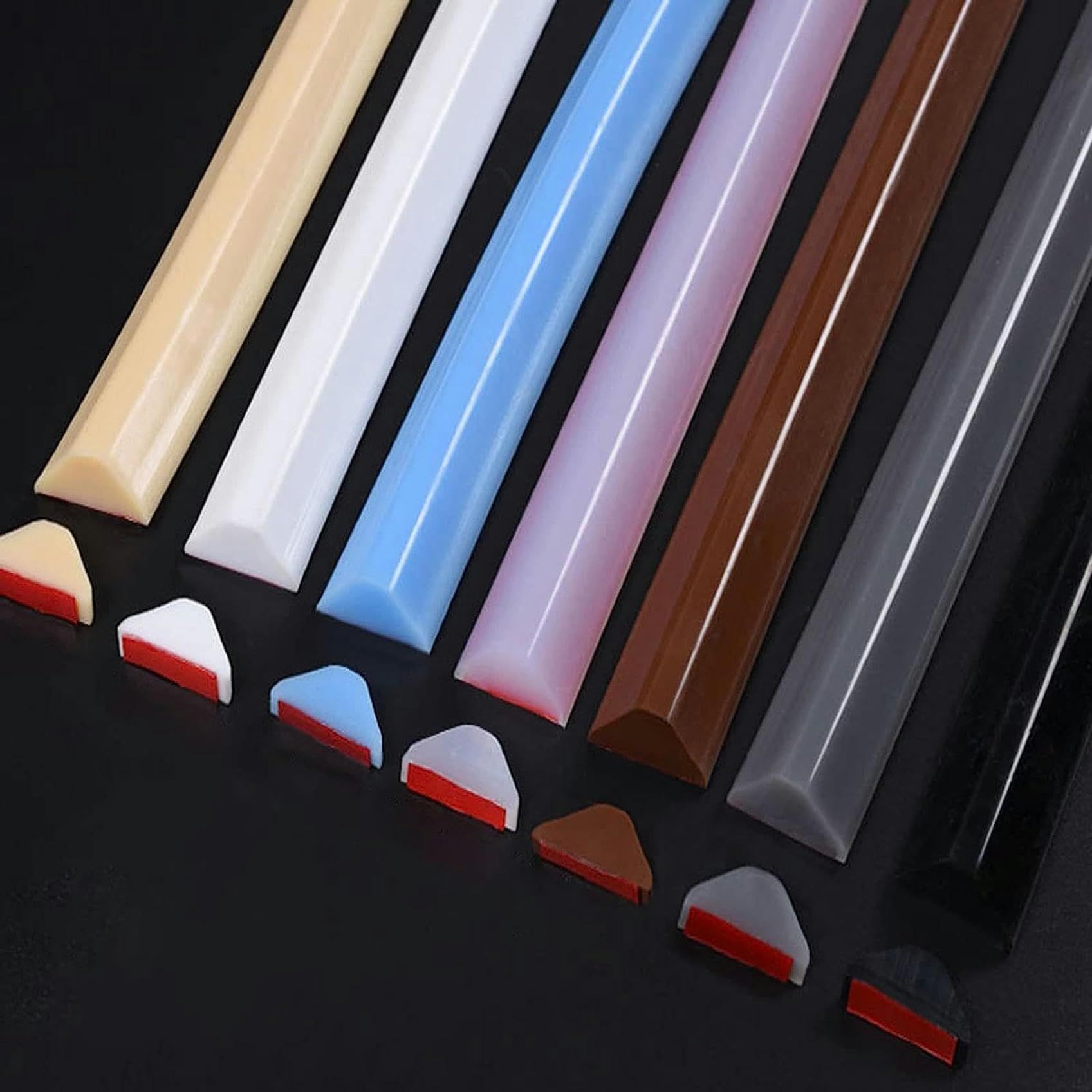 Joint d'écran de douche en silicone pliable et imperméable