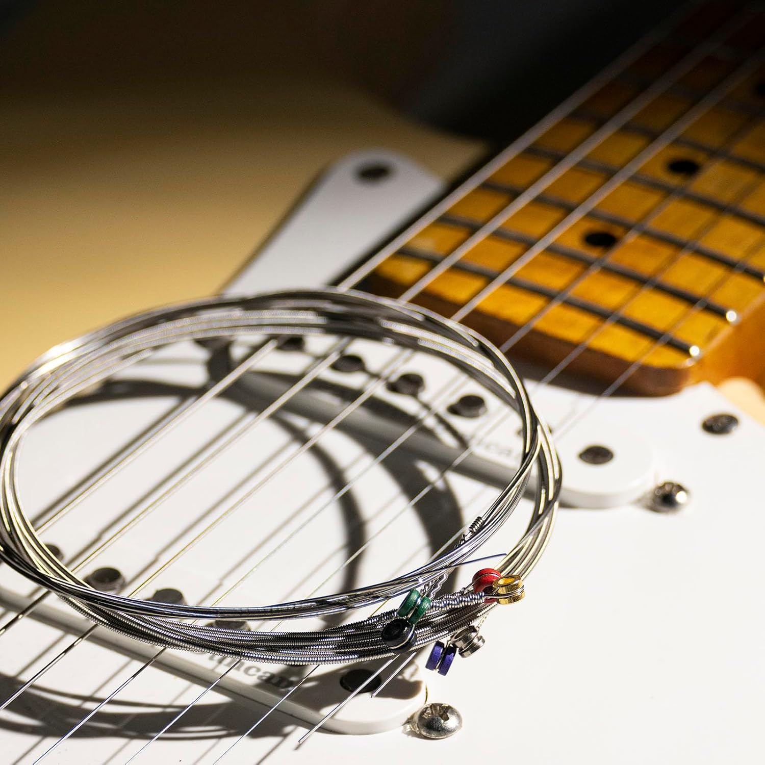 3 Sets Electric Guitar Strings, Nickel-Plated Steel, 12-56 Gauge, 6-String image 3