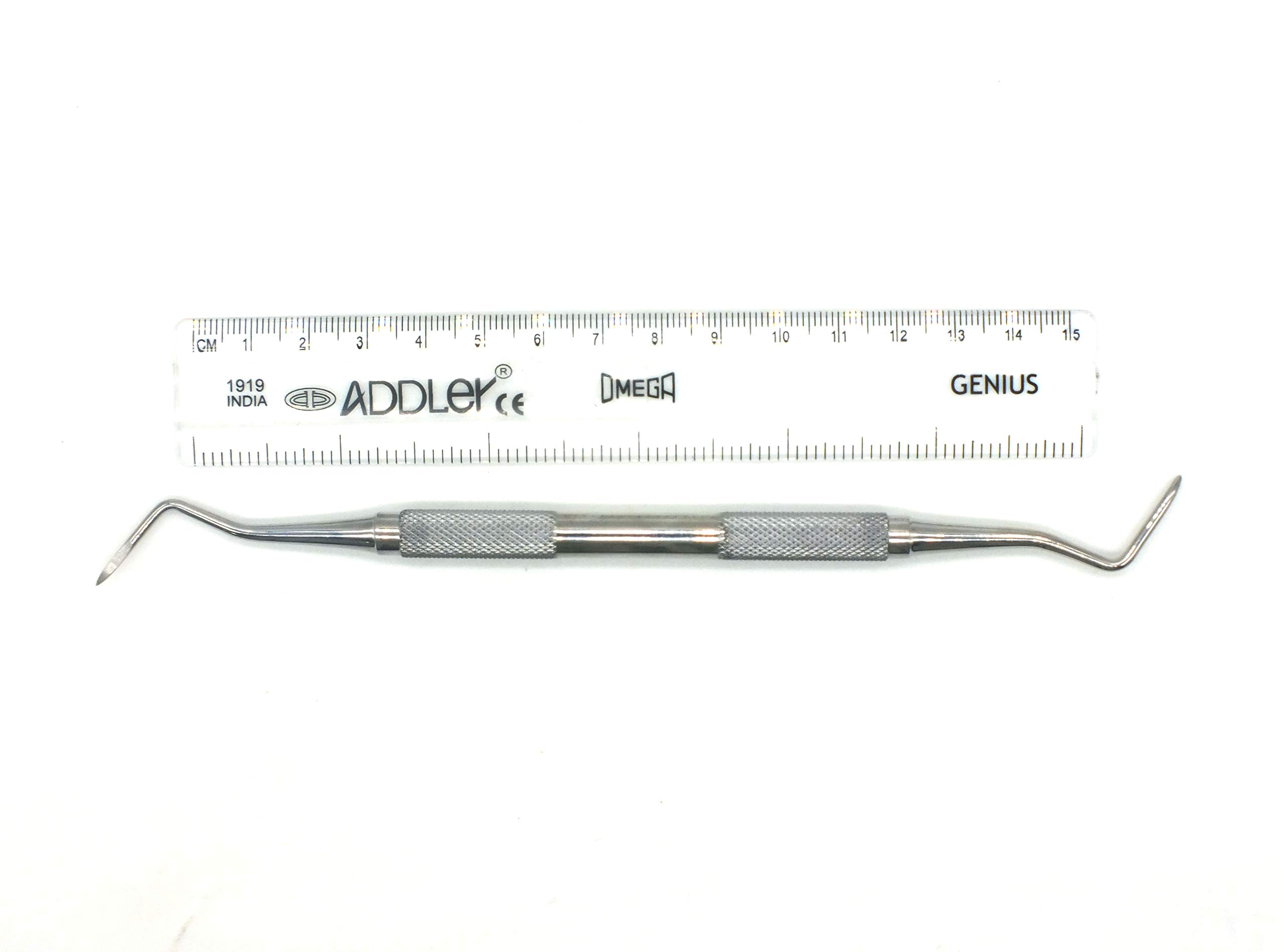 See full amazon price history chart for ADDLER Dental Root PICK Elevator 2F/3F Instrument, Serrated Double Ended, 6 MM Handle. No Slip. No Rust Autoclavable Qty 1 ADDLER Dental Root PICK Elevator 2F/3F Instrument, Serrated Double Ended, 6 MM Handle. No Slip. No Rust Autoclavable Qty 1 (B08L65BJ11) Amazon Price History, Amazon Price Tracker