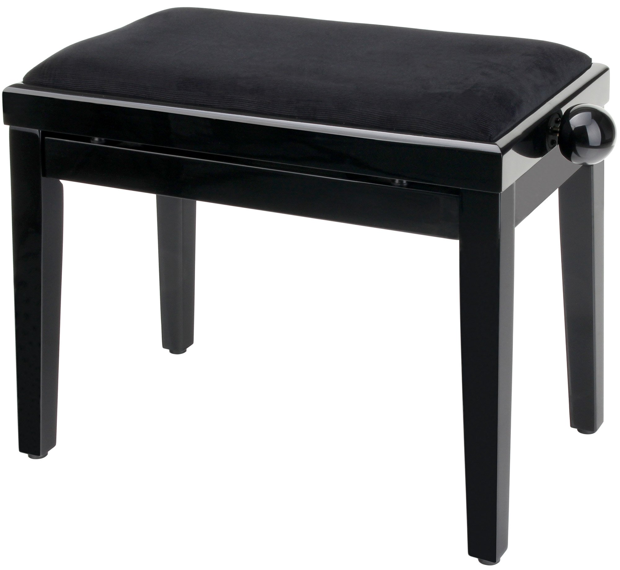 Classic Cantabile Banquette pour Piano (Noir Poli Fin)