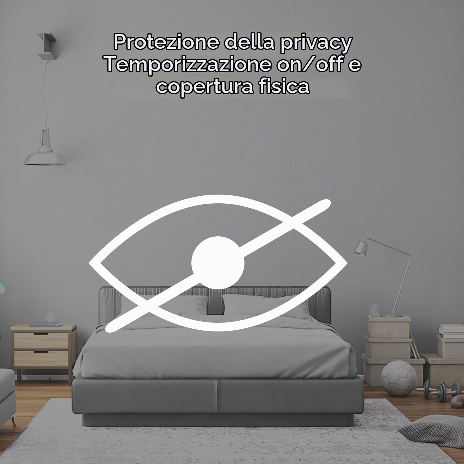ARENTI Baby Monitor WiFi 5G, Telecamera per Bambini a Doppia Banda 2.4G e 5G, HD da 4 MP per Video Cristallini, Anti-interferenza e Trasmissione più Veloce, Audio a 2 vie, Visione Notturna