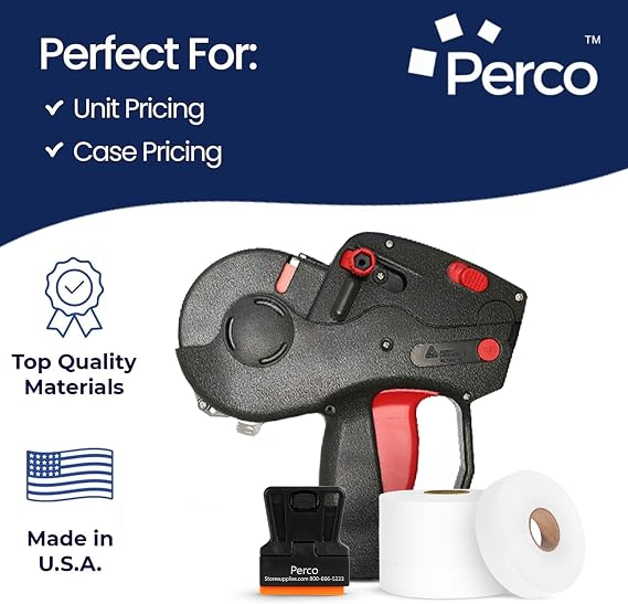 Monarch 1131 Price Gun with Label Starter Kit: Pricing Gun, 10,000 White Price Labels, Preloaded Inker
