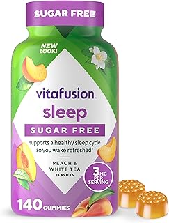 Vitafusion Vitaminas gomosas de melatonina, gomitas de 140 ct.