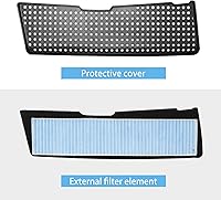 Vista 3 de Accesorios de admisión de filtro de aire modelo 3 2021 2022, repuesto para accesorios Tesla Model 3, rejilla de entrada de aire, cubierta