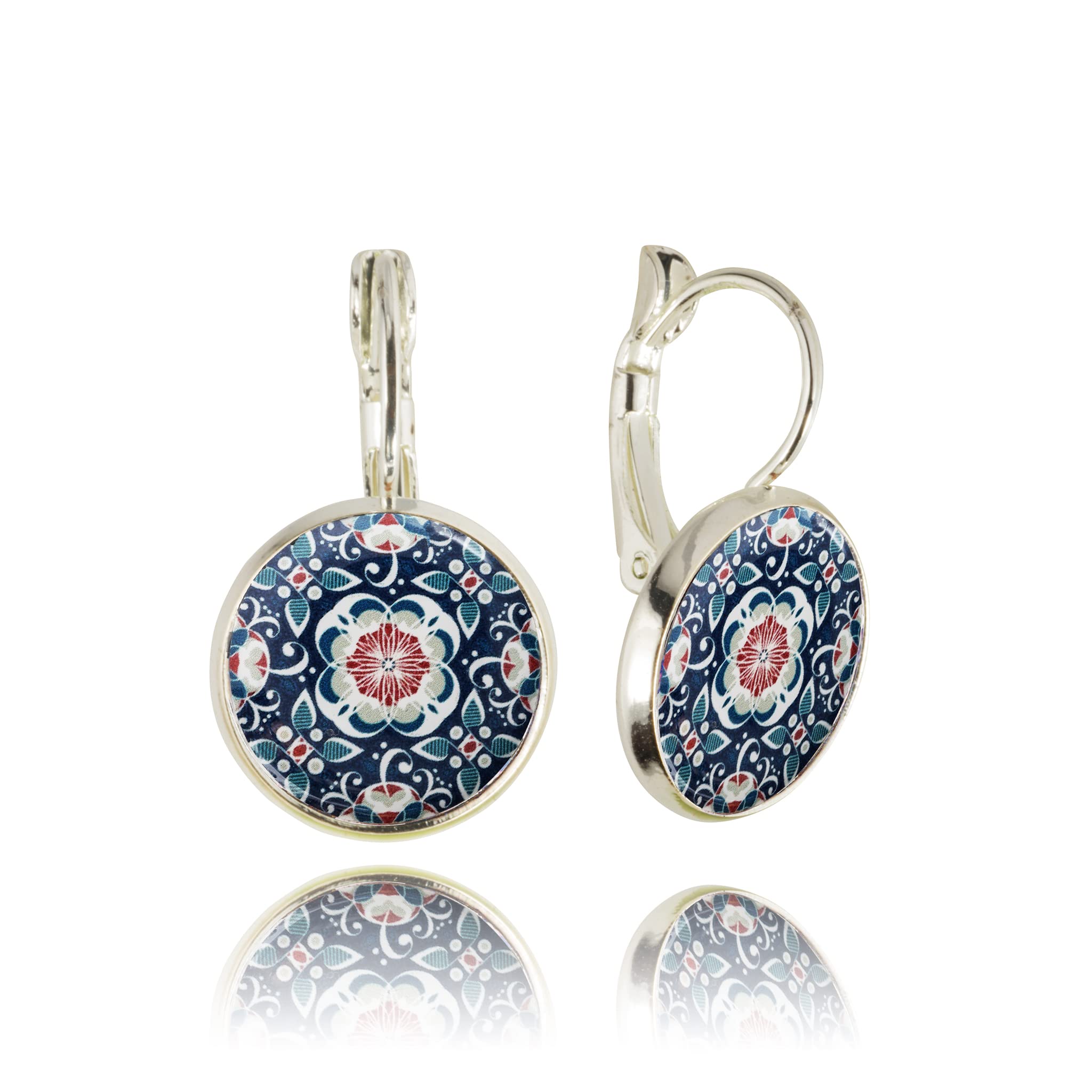 Pendientes de Gota Elegantes Clásico Glamouroso Pequeño Redondo Ligero; Joyería para Mujer