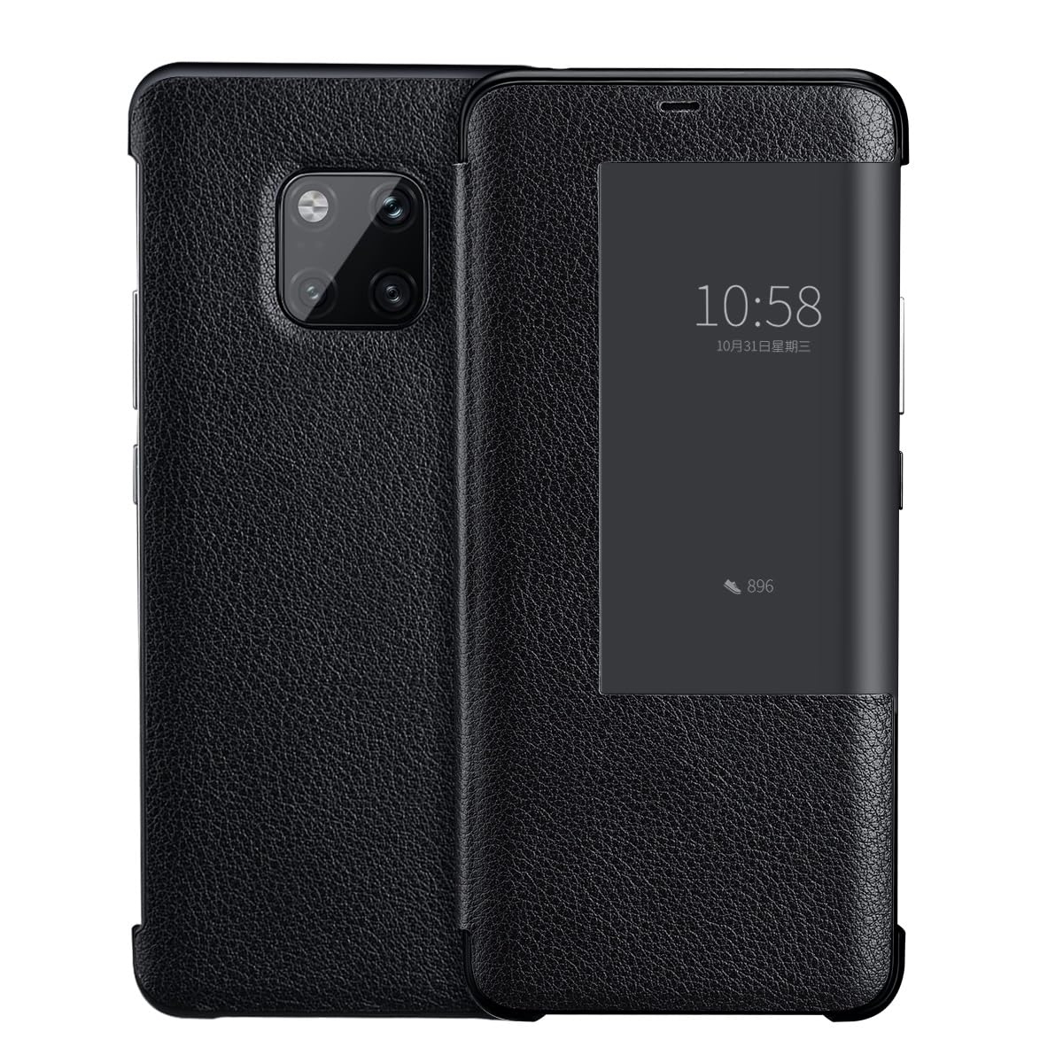 Coque Huawei Mate 20 RS view clear smart window antichoc - 8