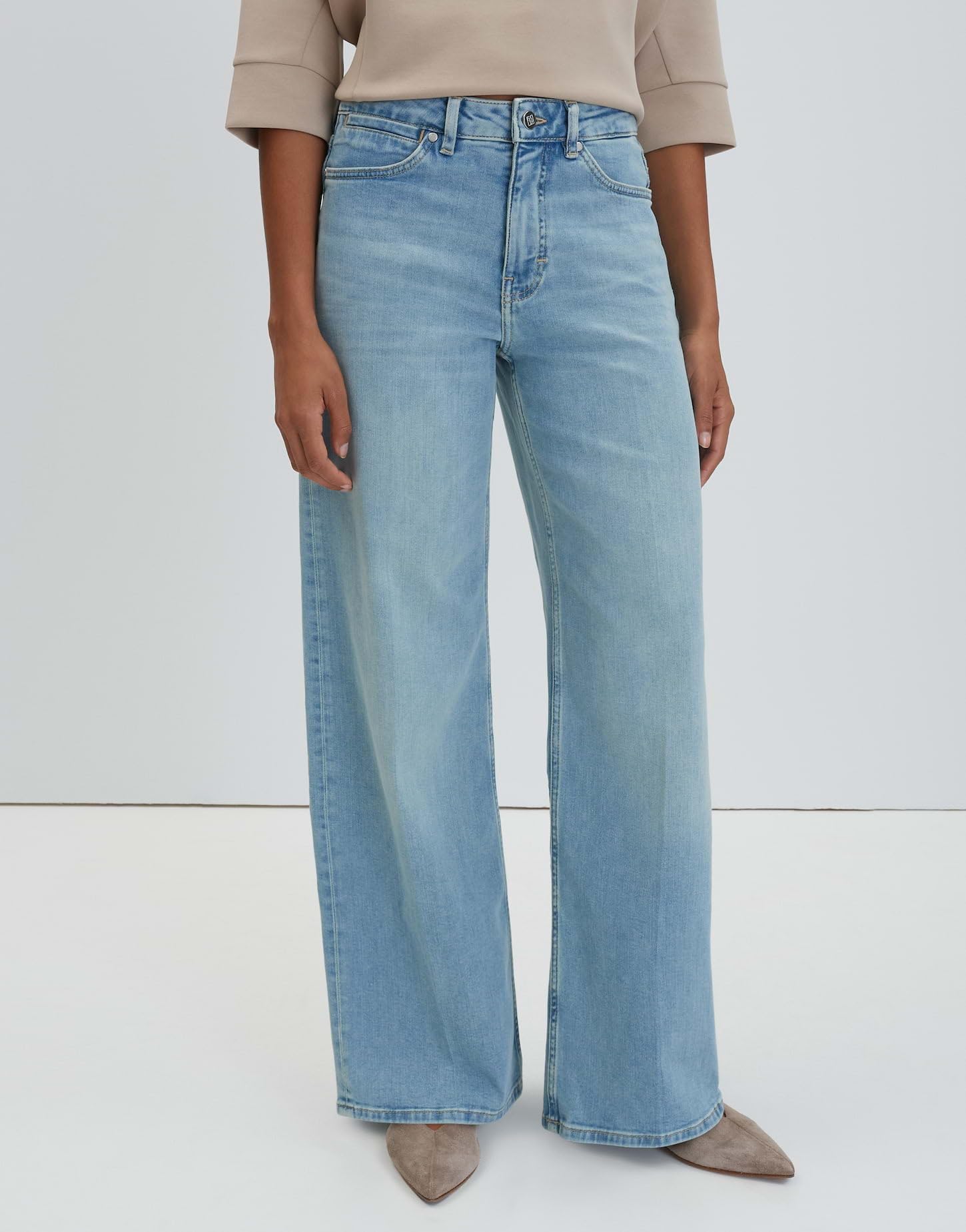 someday Damen Wide | CELLMA Iconic Wide Leg Denim aus BCI Cotton Mix Mid Rise