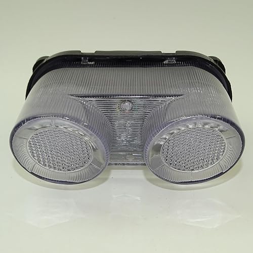 E-Mark LED - Luz trasera intermitente integrada para Yamaha YZF R1 YZF-R1 2000-2001, FZ-1 FZ1 Fazer 1000 FZS 2001-2005 PN 5JJ-84710-11-00 5JJ-8